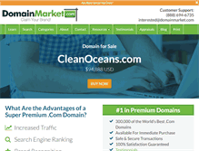 Tablet Screenshot of cleanoceans.com